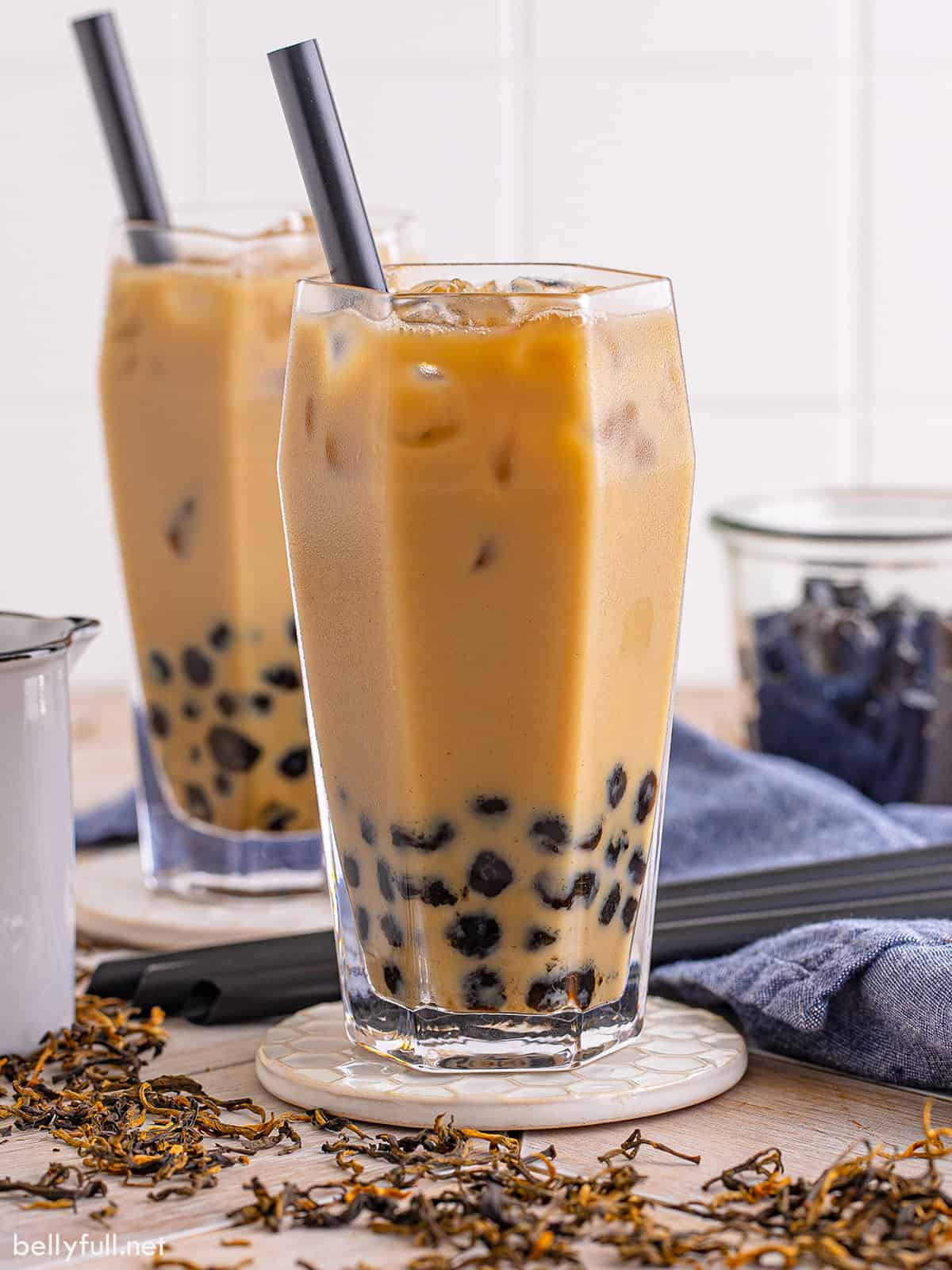 How to Make Boba Tea {Bubble Tea Recipe} - Belly Full